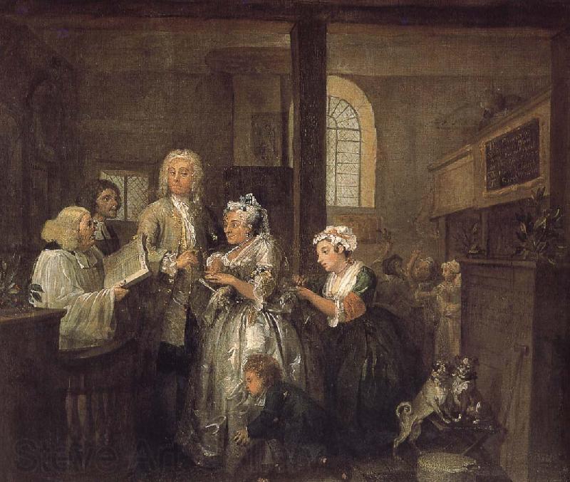 William Hogarth Prodigal son with the old woman to marry Germany oil painting art